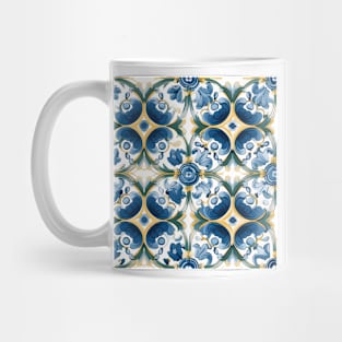 Italian Majolica Tile 7 Mug